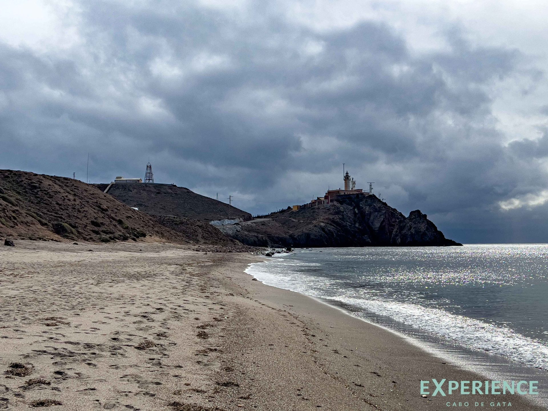 Cala de El Corralete Faro de Cabo de Gata