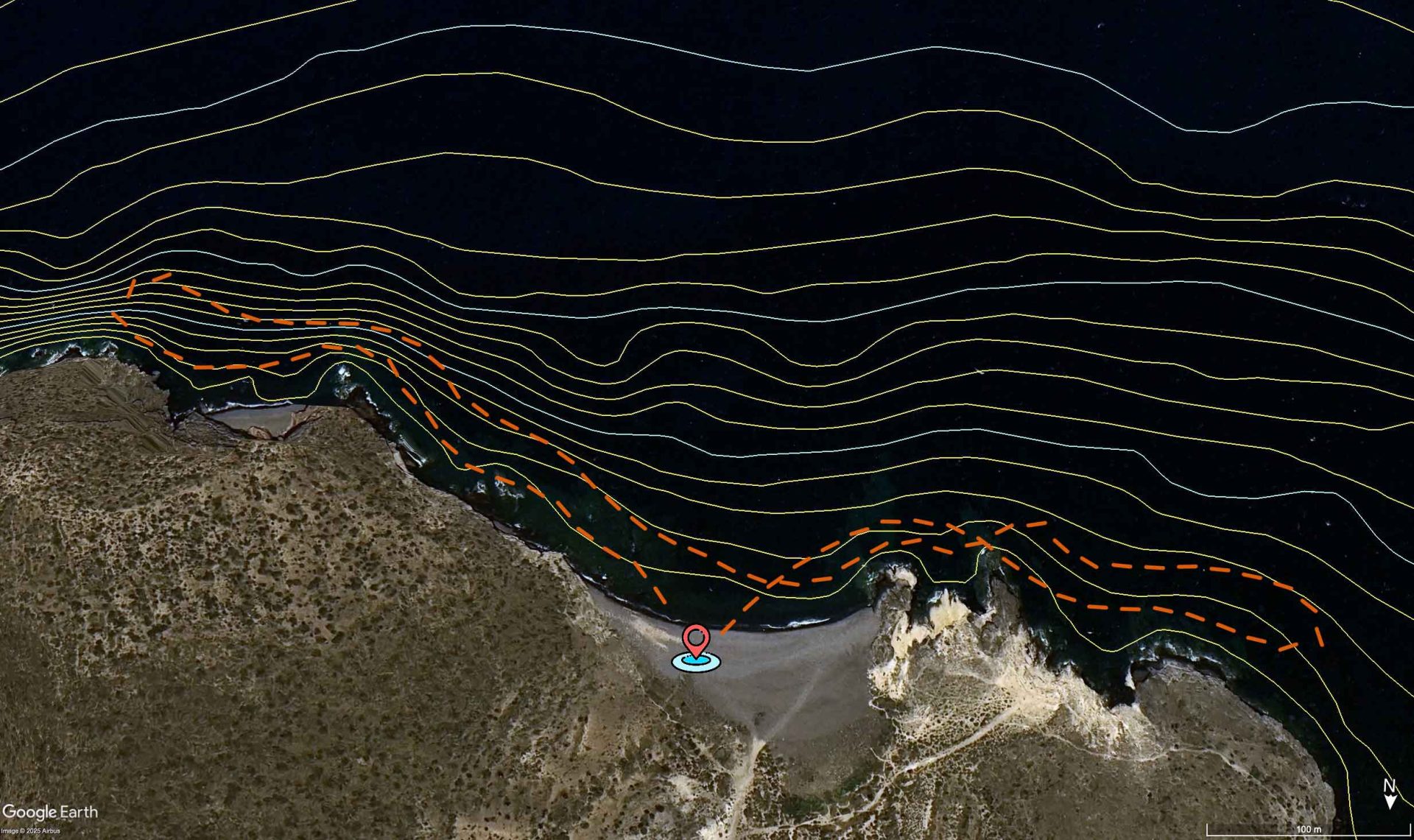 snorkel en la cala del carnaje